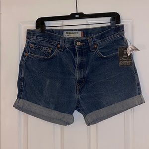 505 denim shorts